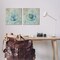 Stupell Industries Vintage Blue Sea Urchins 2pc Canvas Wall Art Set Design by Andrea Haase